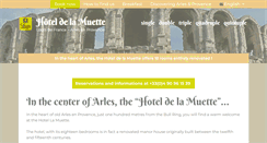 Desktop Screenshot of english.hotel-muette.com